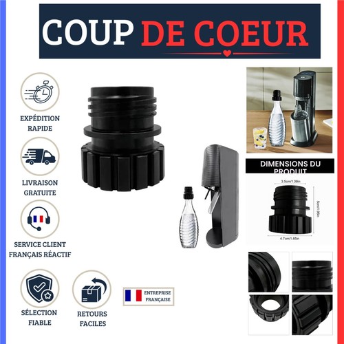 Adaptateur bouteille verre - bouteille,