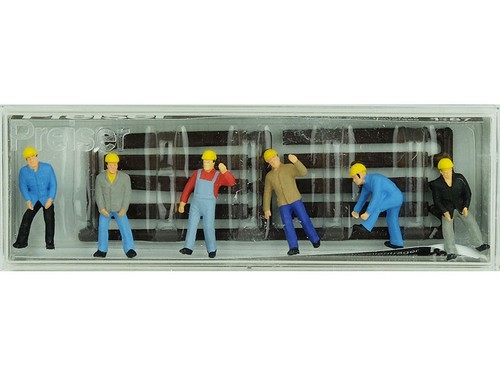 Preiser poseurs voie avec - de,