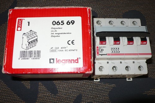 Disjoncteur tetrapolaire 63a - disjoncteur,