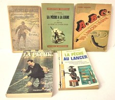Lot 5 livres Pêches au Lancer