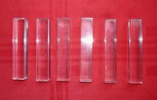 BACCARAT 6 CRYSTAL KNIFE REST HOLDER KNIVES KNIFE CRYSTAL PLAIN ART DECO