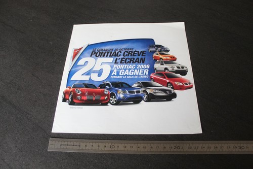 Brochure pontiac 2006 - (mn5/d),