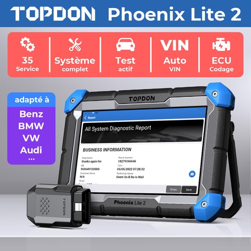 Topdon phoenix lite outil - phoenix, 2