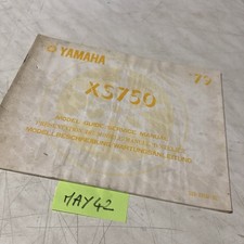 Yamaha XS750 1979 3G0 guide
