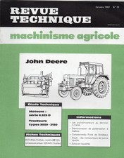 REVUE TECHNIQUE TRACTEURS JOHN