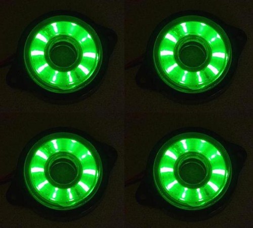 Led vert tournant - 4x,