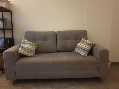 Sofa brand new soft gray - sofa, new,