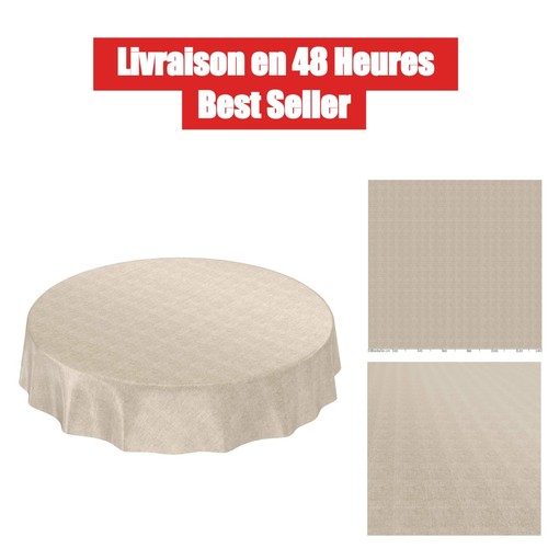 Nappe toile cirée ronde - , anro