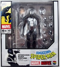 The Amazing Spider-Man - Medicom Figurine MAFEX 17cm - Spider-Man Black Costume 