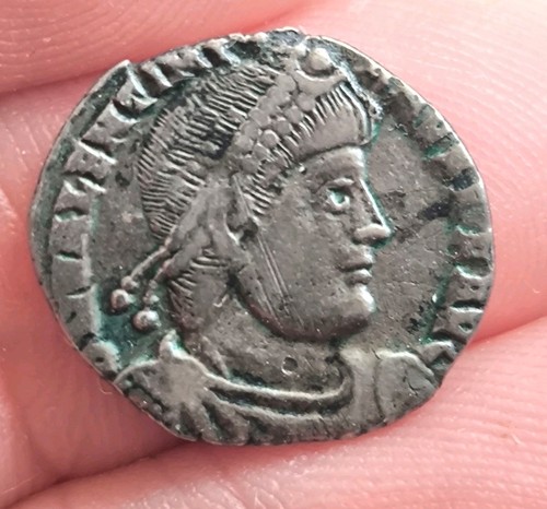 Monnaie romaine silique valens - monnaie,