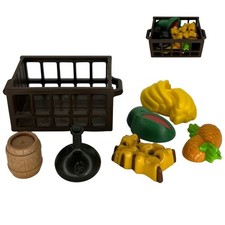 Playmobil lot cage marron