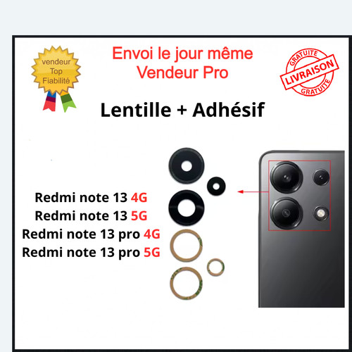 Lentille xiaomi redmi - xiaomi, note