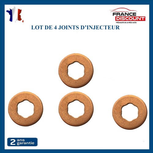 Joints injecteur rondelles - x4,