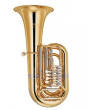 [Neuf] YAMAHA Tuba YBB-645G Professional Bb Rotary Clear laquer Gold Brass