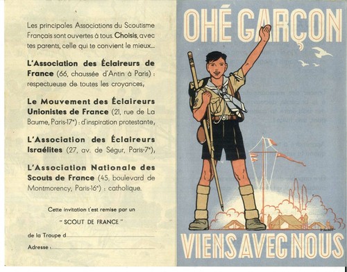 Tract scouts france joubert - tract,