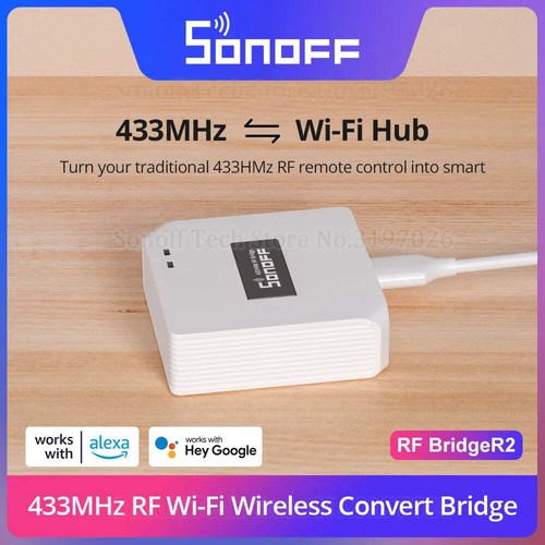 Sonoff bridge 433mhz rf - bridge, r2