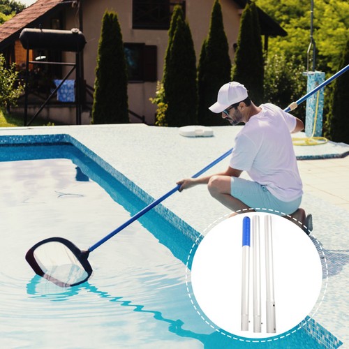 Metal pool net pole aluminum - metal,