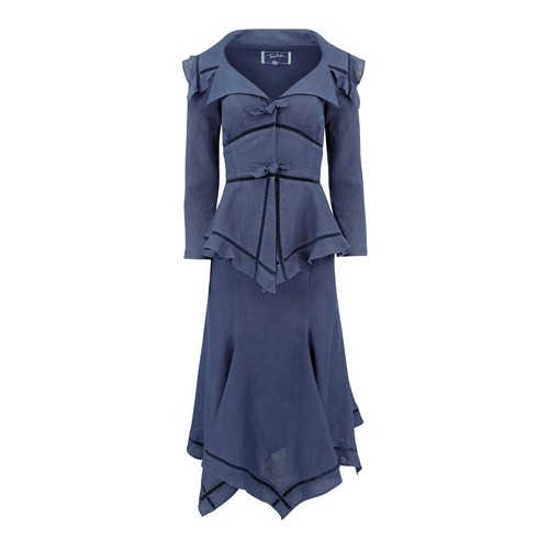 Thierry mugler 1990s navy - 1990s,