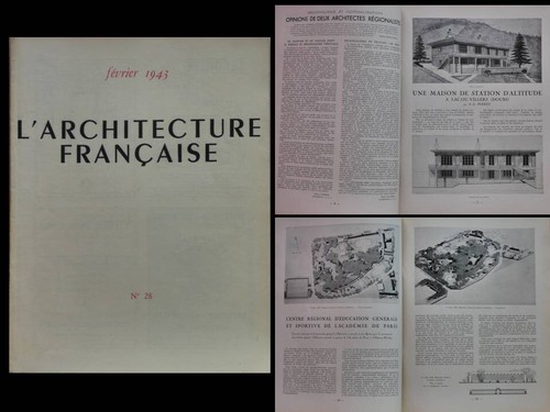 Architecture francaise 28 - l'architecture,