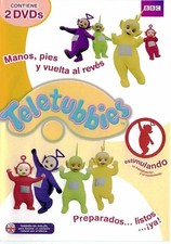 Teletubbies 2 DVD Manos Pies y vuelta al revés  Preparados Listos Ya