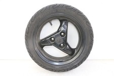 REAR WHEEL RIM AND TYRE - PEUGEOT ELYSTAR 50 (2002 - 2014)