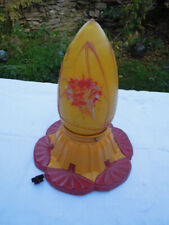 Plafonnier ART DÉCO Cuivre Peint Vintage 1930