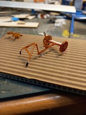 Décor train HO      charrue