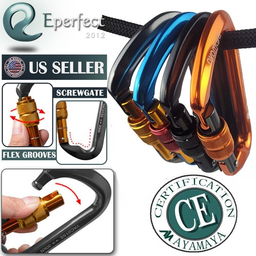 30kn locking carabiner - 30kn, clip