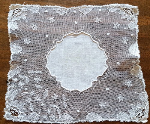 Napperon ancien tulle - -ancien, en