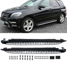 Mercedes W166 ML Marche pieds Aluminium Montage de 2011-2015