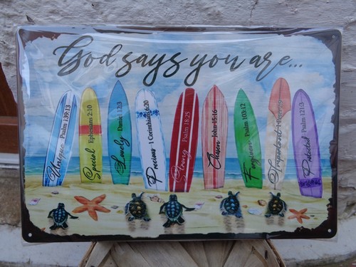 Tole metal planche surf tortue - tole,