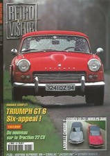 RETROVISEUR N°153 TRIUMPH GT 6 / TRACTION 22 CV / CITROEN DS 23 / ROVER P6 3500