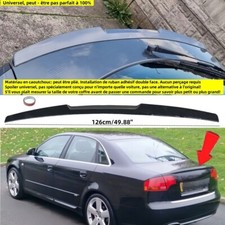 pour Audi A4 S4 8EC 2004-2008 Aileron de coffre Becquet Spoiler 126cm universel