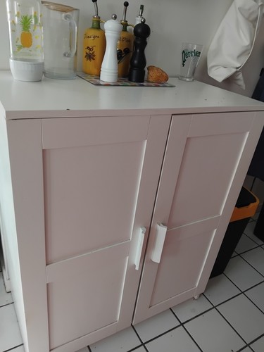 Petit meuble cuisine blanc - meuble,