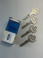 X4 Real Vintage 65 66 Ford Mustang NOS Original Door Ignition Key Blank Uncut