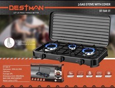 Réchaud à gaz 3 feux 4100W -