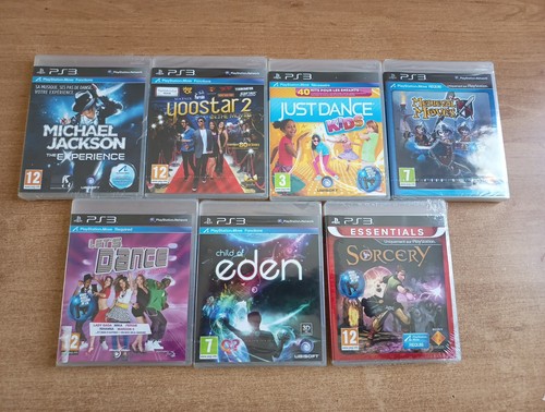 Lot jeux move ps3 neuf - ,