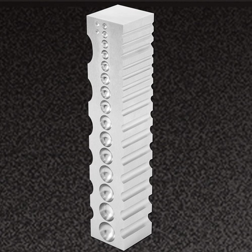 5lb tinsmith channel swage - tinsmith, u-channel