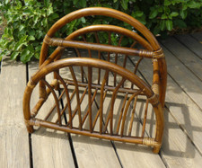 Porte-journaux Porte-revues en rotin