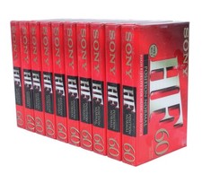 Sony HF 60 Lot 10 Cassettes