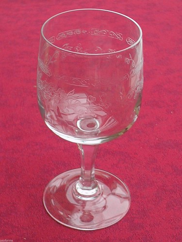Verre vin rouge 18cl cristal - verre,