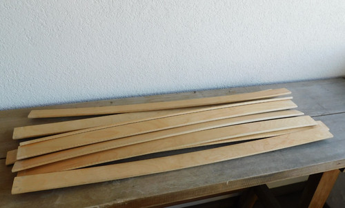 Lot planche lattes bois - planche,