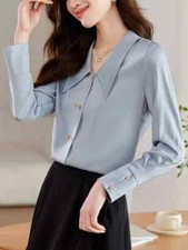 Chemise Jersey Chemisier Femme