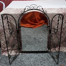 Art déco : grand miroir