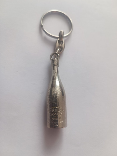 Porte clés métal bouteille - métal,