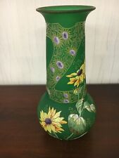 1 Glass Vase & Enamels