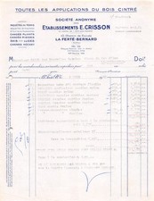 1950 ALL APPLICATIONS OF WOOD HANGERS SOCIETE ANONYME DES ETS E CRISS