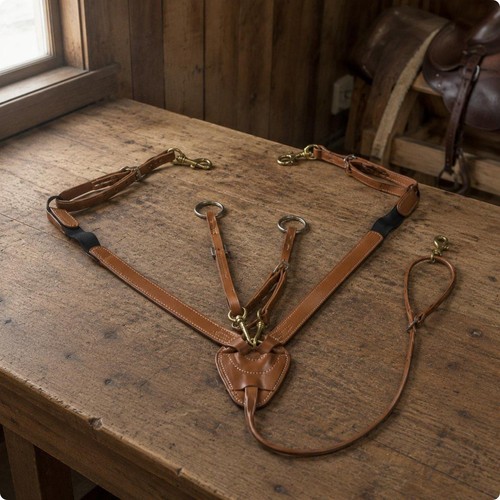 Harnais pour cheval cuir - cheval, en