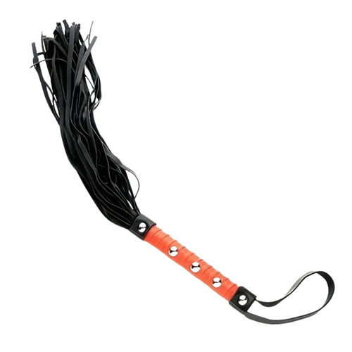 Fouet bdsm 31cm lanières - fouet,