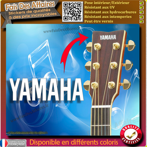 Sticker autocollant yamaha - autocollant,